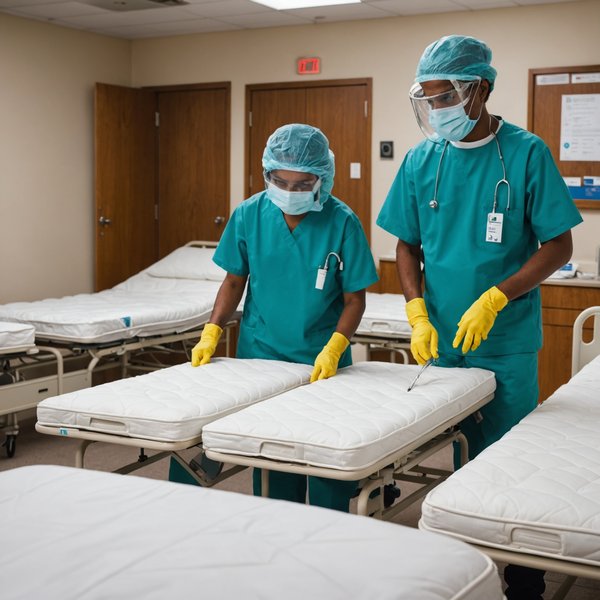 L'utilisation de matelas anti-punaises de lit dans les hôpitaux